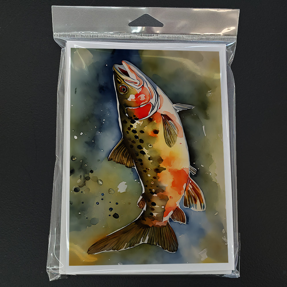 Brook Trout Greeting Cards Pack of 8-2