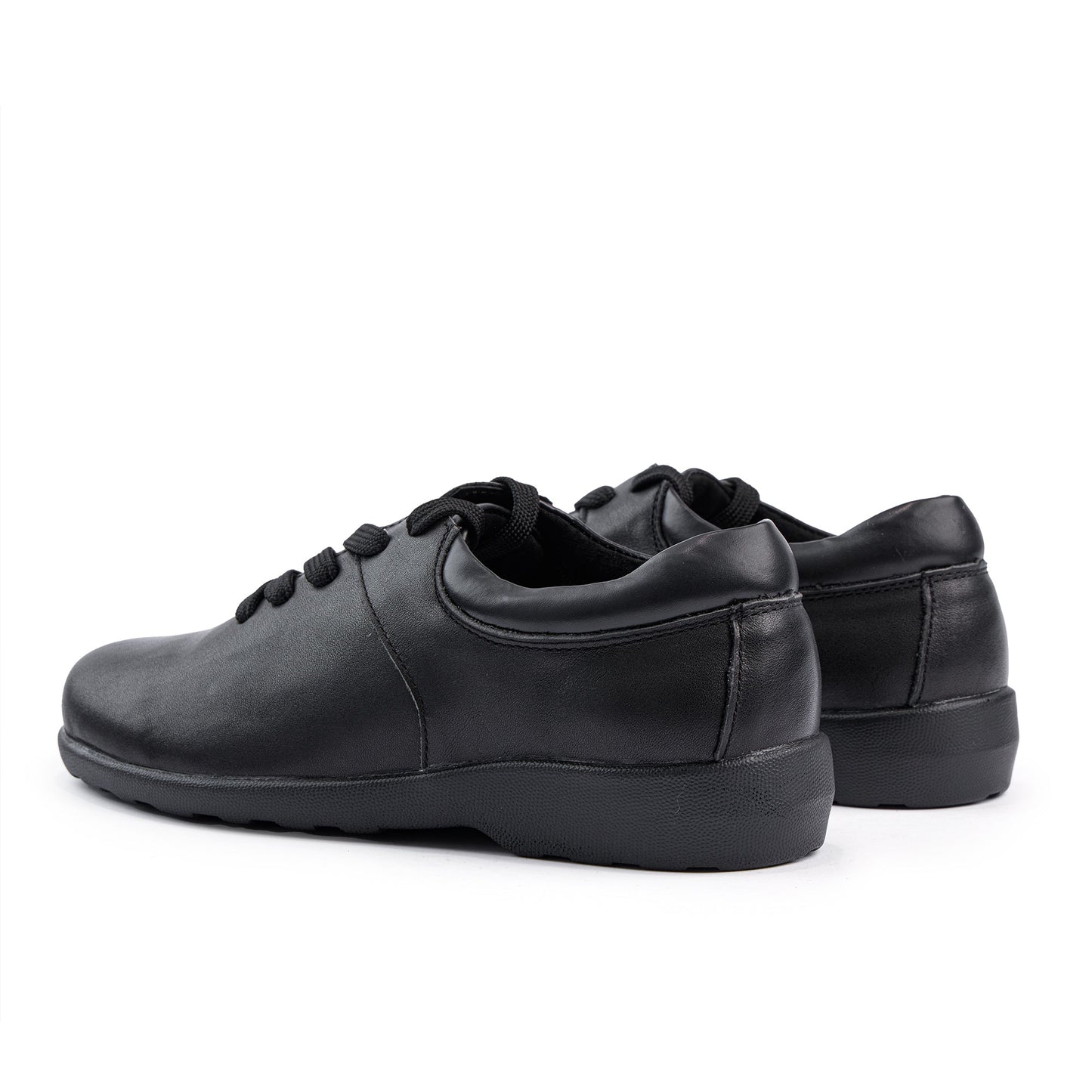 Emily Senior School Shoes - Black-2