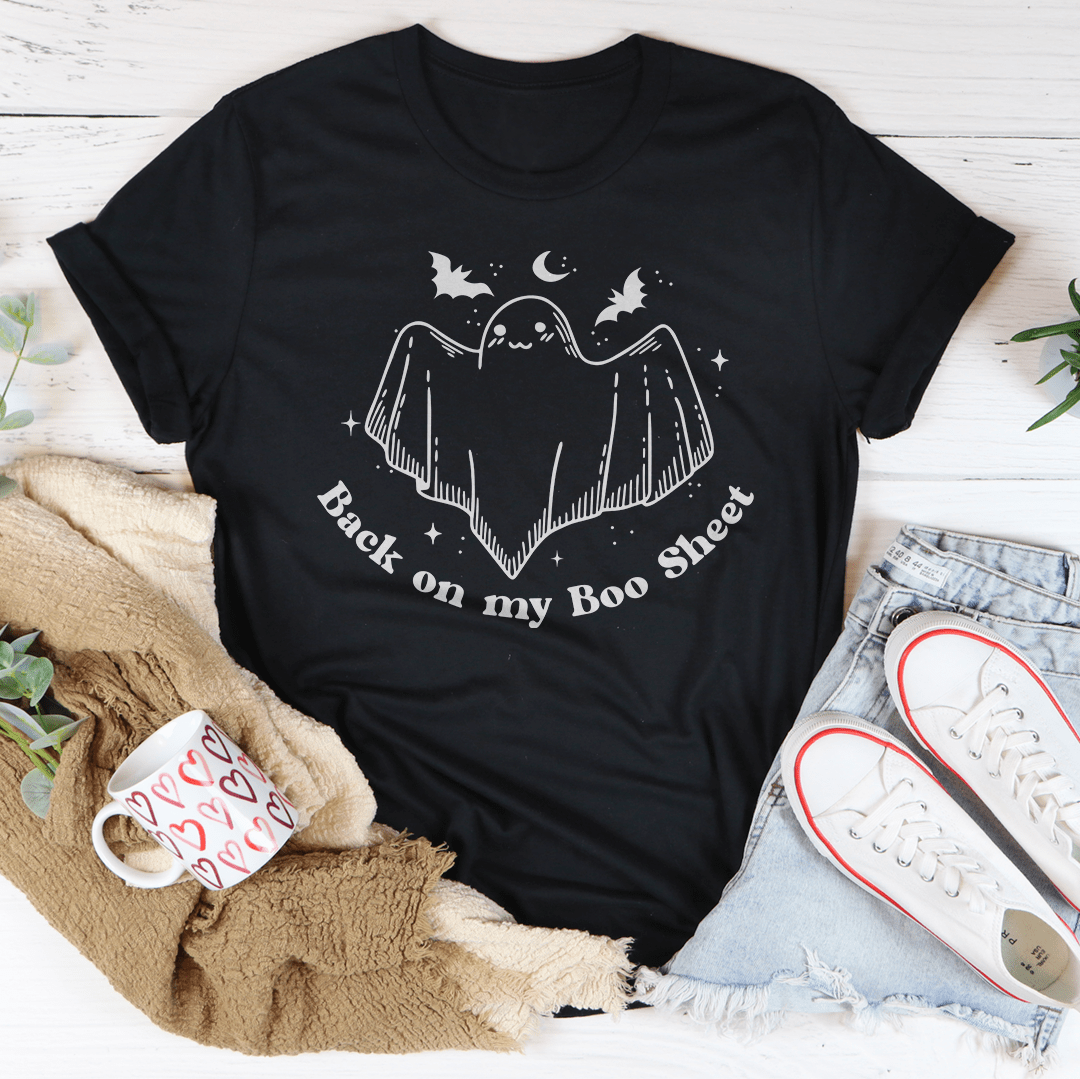 Back On My Boo Sheet T-Shirt-2