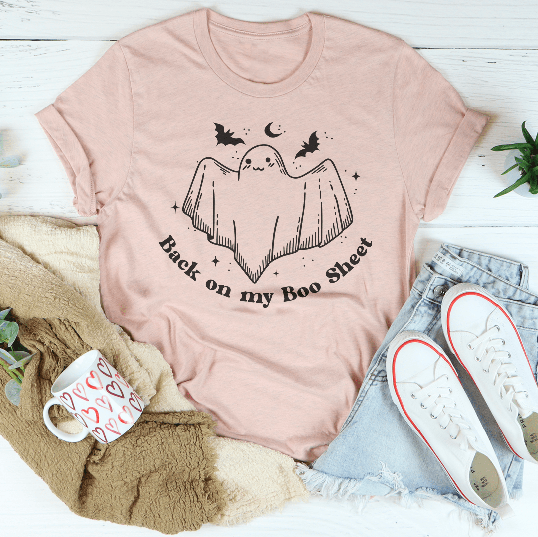 Back On My Boo Sheet T-Shirt-3