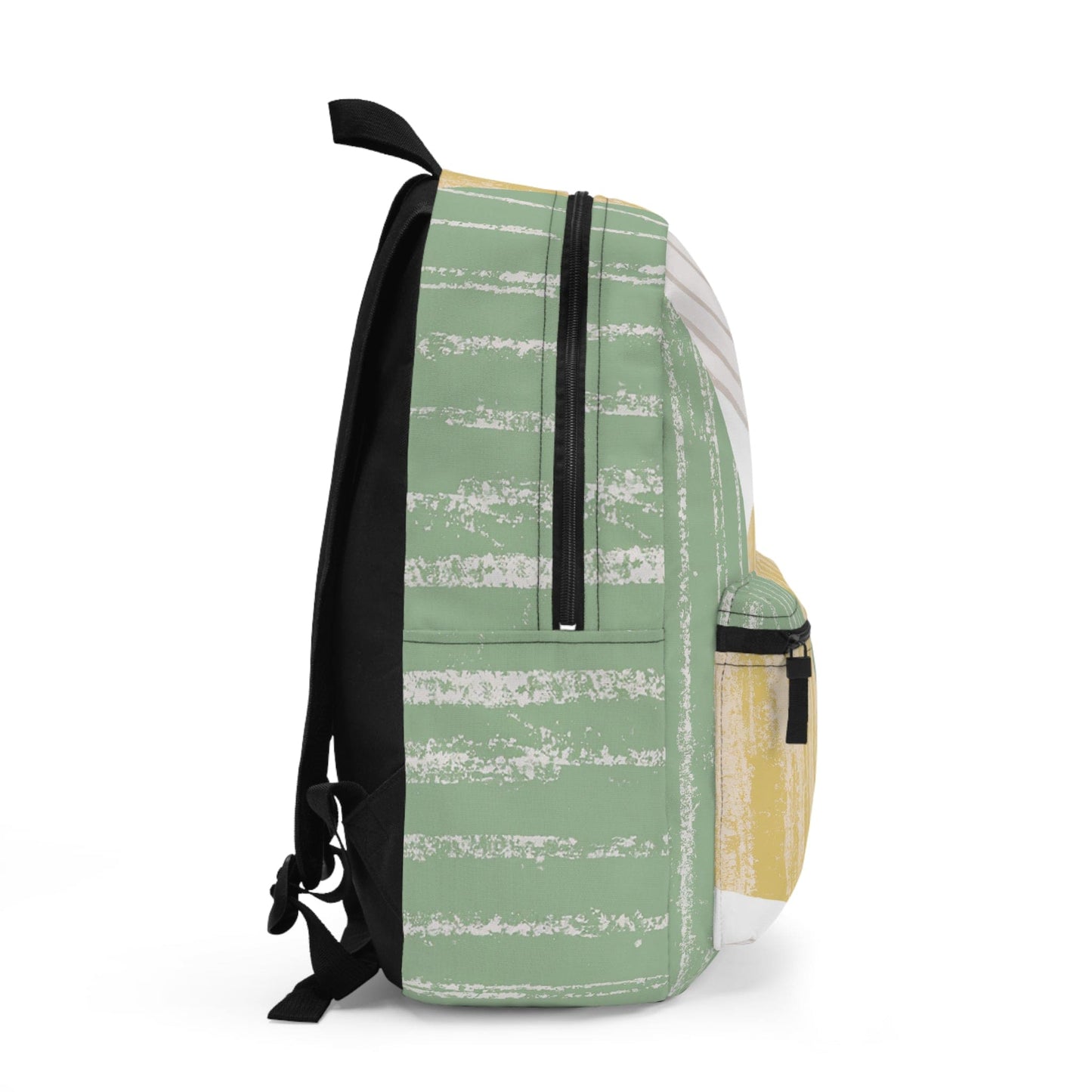 Backpack Work/school/leisure - Waterproof - Mint Green Textured Look Boho Print-1
