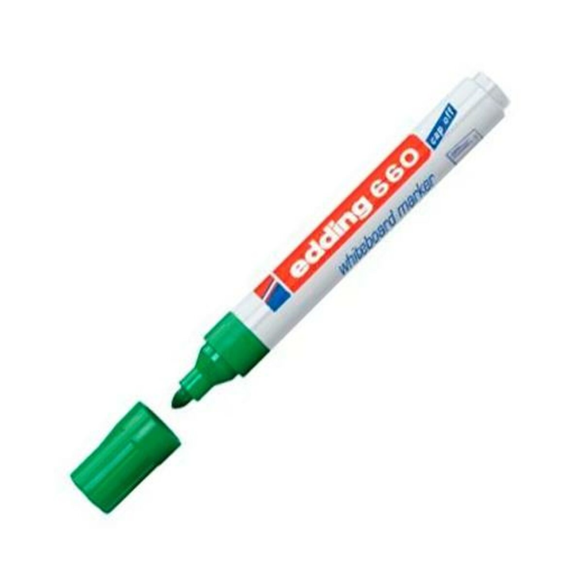 Whiteboard marker Edding 661 Whiteboard Green (10 Pieces) (10 Units)-1