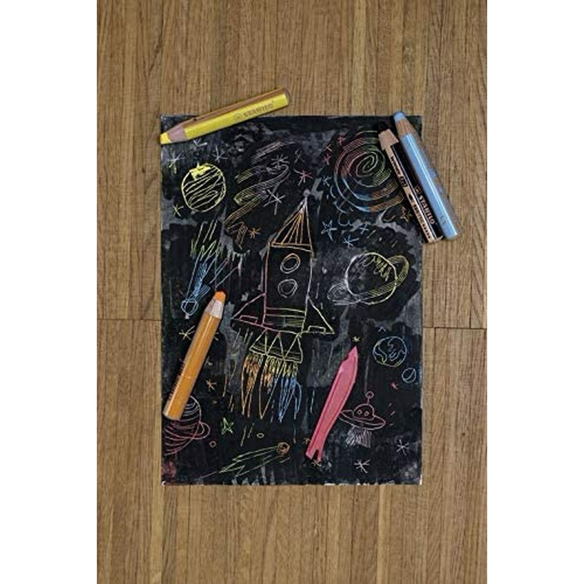 Colouring pencils Stabilo Woody 3-in-1 Multicolour-3