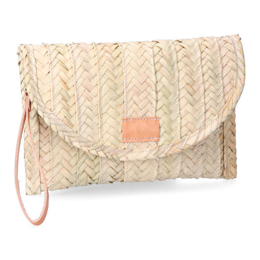 Women's Purse EDM Valle-2 Palm leaf With lid-0