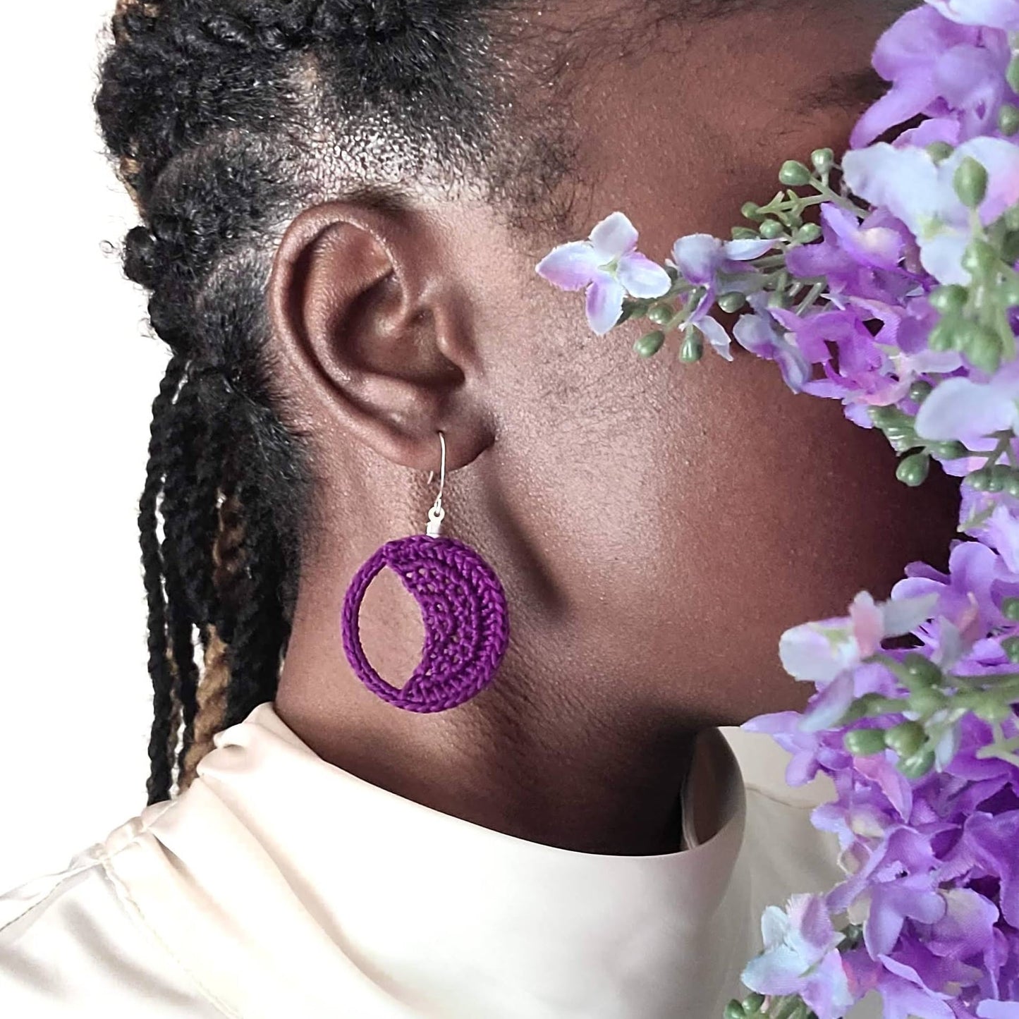 Crescent Moon Celestial Earrings-1