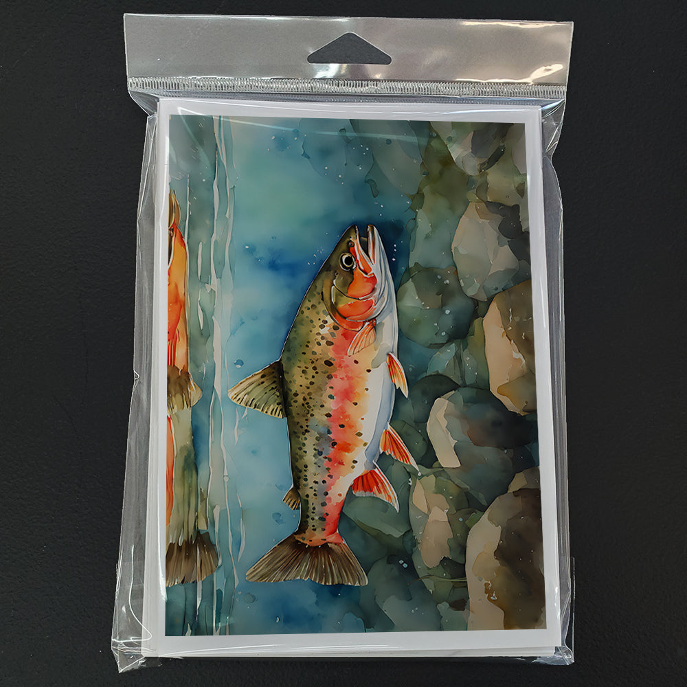 Brook Trout Greeting Cards Pack of 8-2