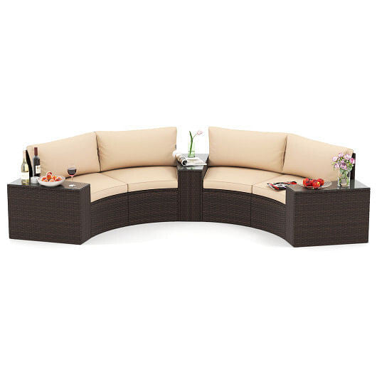 5 Pieces Patio Furniture Set-4