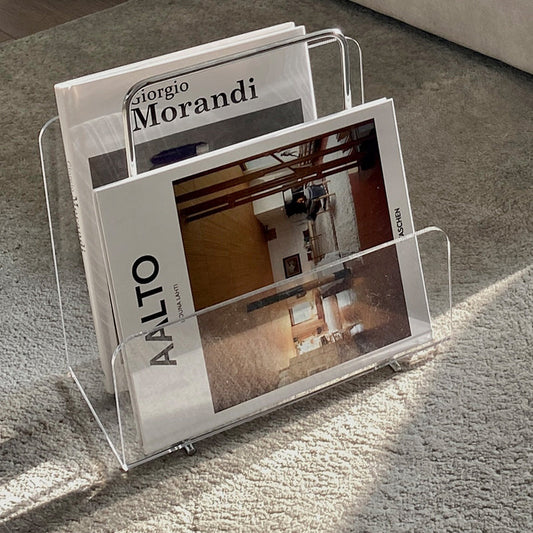 Desk Acrylic Book Rack-0